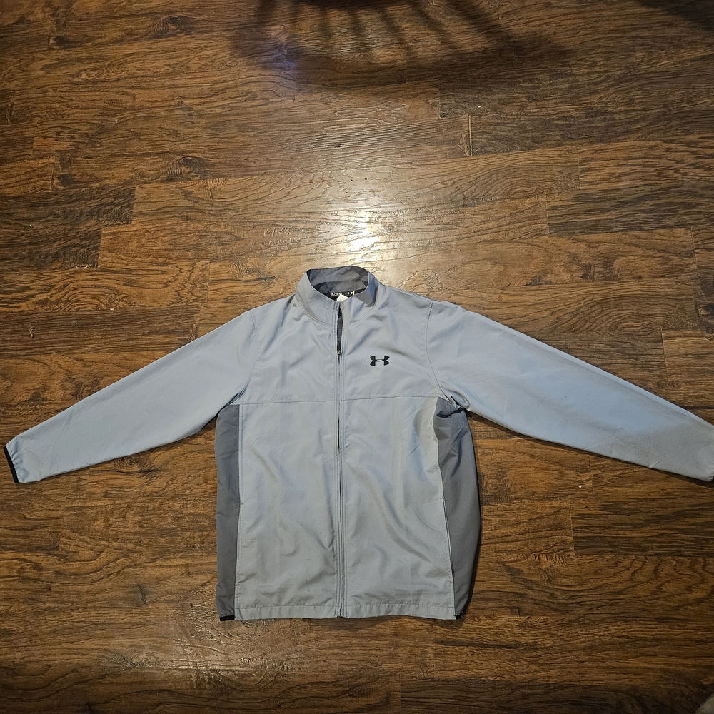 Under Armour Gray Windbreaker Jacket